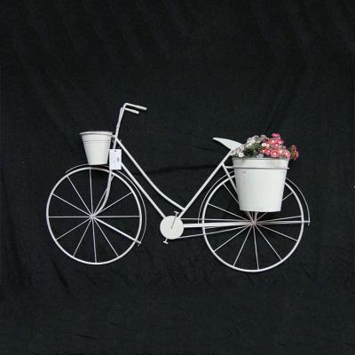 China Cheap creative bicycle decoration iron 3D metal bicycle wall decoration for sale