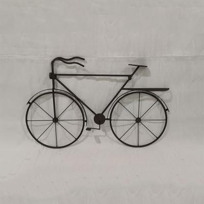 China Bike Shop Creative Bar Arts Metal Bicycle Wall Home Hanging Decoration for sale