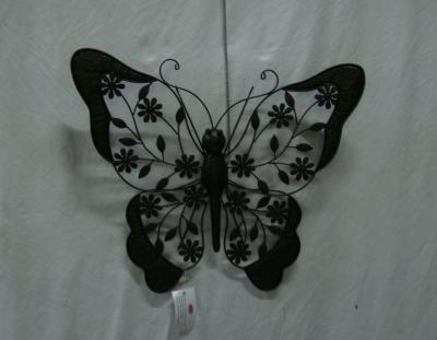 China Wholesale Butterfly China Wall Hanging Metal Iron Decoration Butterfly Wall Decor for sale