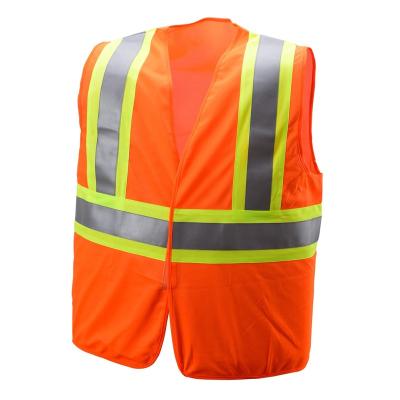 China Manufacturer customized reflective safety vests polyester road safety workplace safety clothinghigh visibility for sale