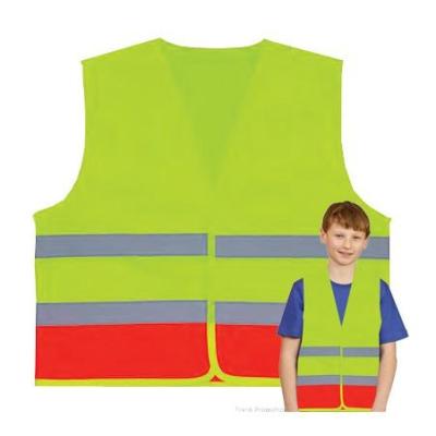 China Wholesale Reflective Child High Visibility Polyester 100% Safety Reflective Vest For Kids for sale