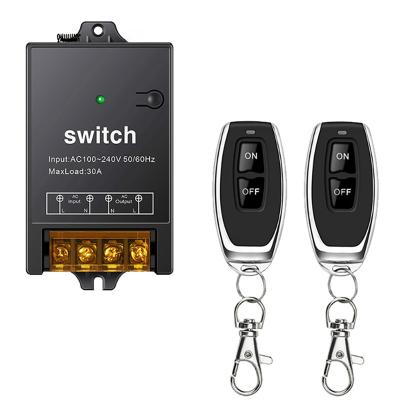 China Smart Home Appliance Switch RF433 Wireless Remote Control Switch 30A 100-240V AC Used To Control Lights And Home Appliances for sale