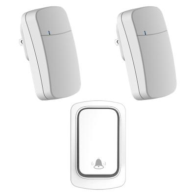 China Chinese Self Powered Remote Control Wireless Doorbell 38 Wireless Music IP68 USA Regulations Easy To Install for sale