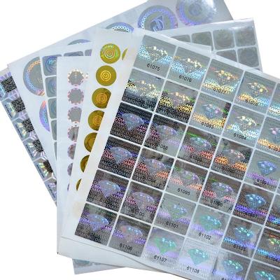 China Waterproof Custom Logo Printed 3D Sticker Hologram Sticker Warranty Lamination Vacuum If Seal Broken Stickers for sale