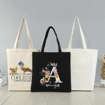 China Wholesale Eco Muslin Cotton Gift Packaging Handled Canvas Pouch Customized Organic Cotton Drawstring Bag for sale