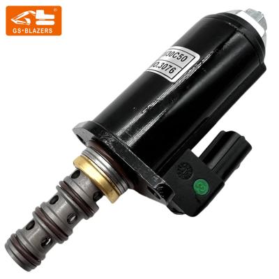 China SK200-8 Excavator Hydraulic Main Pump Solenoid Valve YN35V00052F1 KDRDE5K-31 30C50-123 for sale