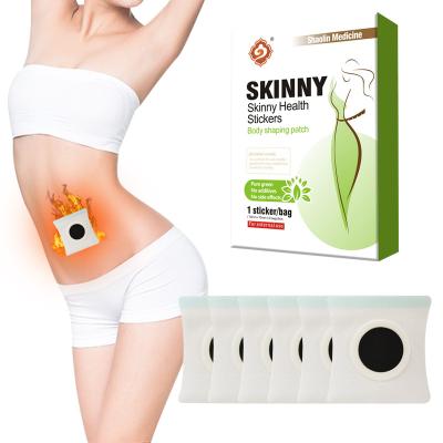 China OEM Non-Toxic Shaolin Maker Fat Burning Magnetic Slimming Body Shaping Slim Patch Original Dry Out for sale