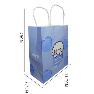 China Biodegradable Packaging Bags Logo Print Wholesale Grocery White Brown Recyclable Custom Bread Bag Paper Packaging For Packaging for sale