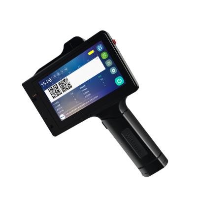 China New Upgraded Hotels Date Logo Portable Handheld Inkjet Coder Printer For Innards Metal Label Coding Machine for sale