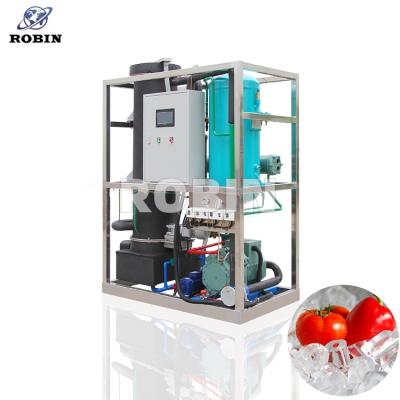 China High quality and efficiency industrial ice tube making maker 3ton tube ice machine for sale