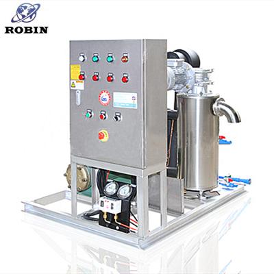 China 2 Tons Fast Ice Mud Machine Equipment Industrial Seawater Freeze For Seafood for sale