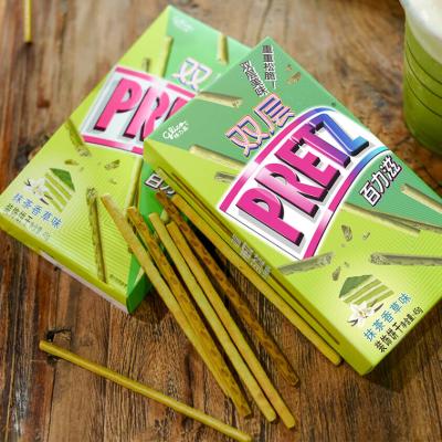 China Natural Pretz Stick Cookies Vanilla Flavor Creamy Matcha Vanilla Flavor 45g for sale