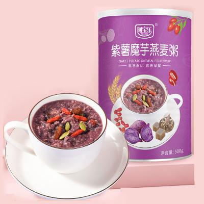 China Konjac oatmeal 600g normal purple potato for sale