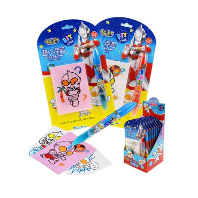 China Sets New Product DIY Creative Edible Graffiti Candy Rice Paper Syrup Brush Edible Squishy Children Gift for sale