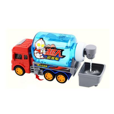 China Cartoon Toys Wholesale Plastic Children Cars Model Toy Candy Color Mini Toy Car for sale