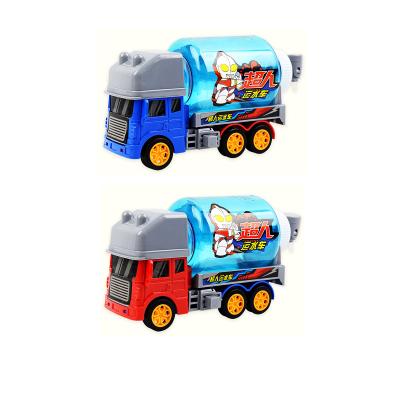 China Cartoon Toys Small Car Toys Popular Plastic Toy Candy With Candy Inside Promotion Toys For Boy for sale