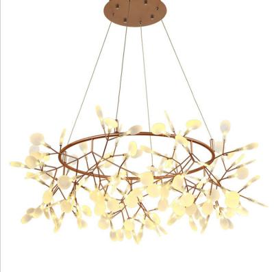 China Modern post-modern living room lighting creative romantic simple led tree chandelier for sale