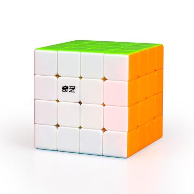 China Safety QiYi QiYuan S2 W2 Speed ​​Cube Stickerless 4x4 Magic Puzzle And Black For Cube Beginner 4 Layers Cube Adult Toys for sale