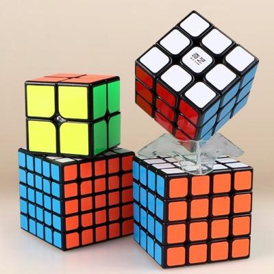 China Educational Toy QIYI 2x2x2 3x3x3 4x4 5x5 Puzzle Speed ​​Cube Magic Pack Set Packing Cubes Toys Gift For Kids Education for sale