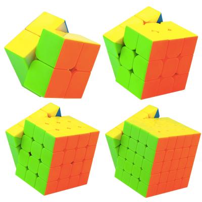 China Toy MoYu Cubing Classoom Meilong Gift Box Sets 2x2 3x3 4x4 5x5 Educational Children Toys Magic Cube Educational Puzzle for sale