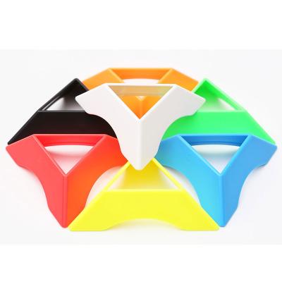 China DIY TOY 2x2 3x3 4x4 5x5 6x6 8 Colors Cube Holder Puzzle Cube Magic Toys Plastic Base for sale