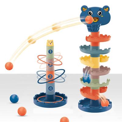 China Hot Sale Kids Education Activity Spinning Orbit Track Ball Throwing Ring Game Toy Early EDUCATIONAL GAME Toy for sale