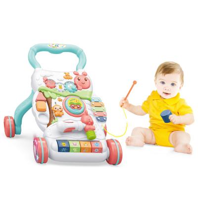 China Learn to Walk High Quality 4 in 1 Musical Baby Walker Baby Activity Toy Walker Learning Walker with Light for sale