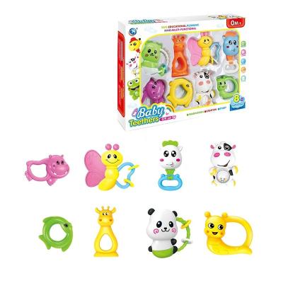 China Soft Wholesale Baby Toy Eco - Friendly Baby Clappers Hand Bell Set Toy for sale