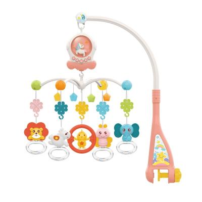 China Design Musical Sleep Cartoon Baby Crib Bell Music Lightweight Infant Musical Mobile Toy for sale