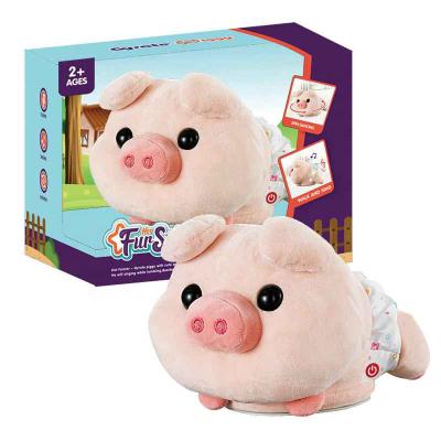 China Popular Dancing Pig Toy Dancing Plush Doll Baby Toy Soft Plush Toy Stuffed Doll Product Children's Toy for sale