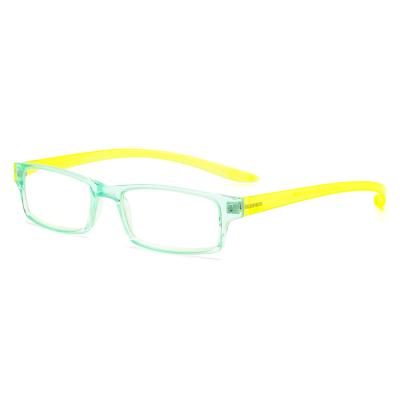 China Italy Design Thin Clear CE TR Women Optical Colored Reading Glasses for sale