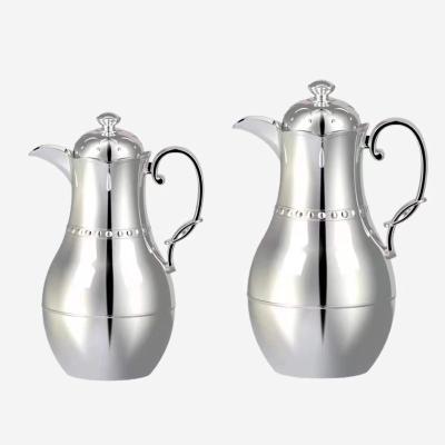 China Sustainable Dallah Hotel Wholesale 500ml 800ml Vacuum Flask Luxury Water Thermos Arabian Coffee Pots In Stock for sale