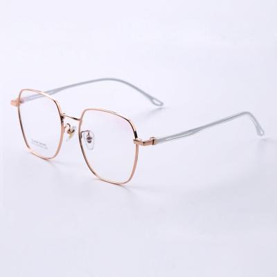 China Guangzhou fashionable plaseetic yellow glasses pint bluelight non prescription designers french clear glasses frames without glasses for sale