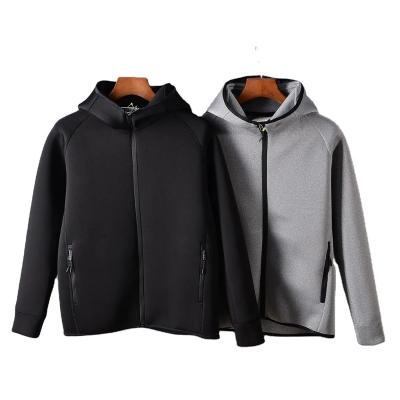 China Windproof Air layer fabric men's spring/fall hoodie casual blazer jacket for sale