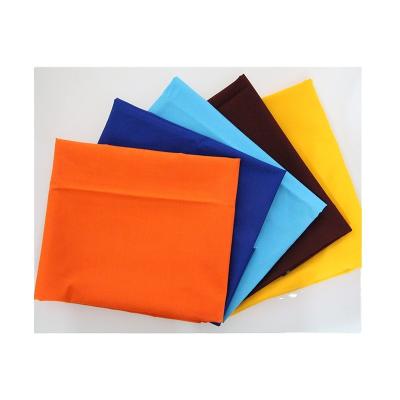 China Sale Free Sample Best Dyed And Work Wear 100% Polyester Woven Fabric School Uniform 190gsm Windproof for sale