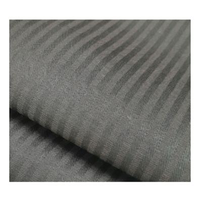 China Factory Wholesale Multicolor Anti-Static Plain Dyed Plain Herringbone Polyester Pocketing Fabric Black for sale