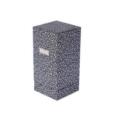 China Premium Custom Luxury Cosmetic Rigid Jewelry Materials Recycled Black Cardboard Paper Packaging Gift Box for sale