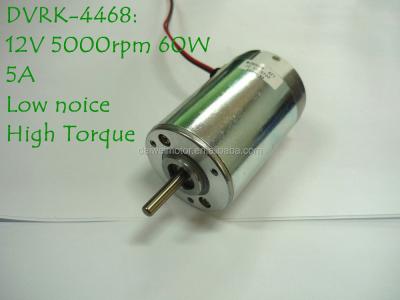 China 12V 5000rpm Drip Proof Permanent High Torque DC Motor RK-4468-1250 for sale