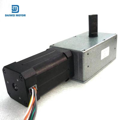 China hot sale drip proof customized brushless dc worm gear motor encoder for apply to ship for sale