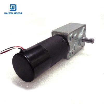 China cheap price drip proof customized brushless dc worm gear motor 24v double shaft used for car for sale