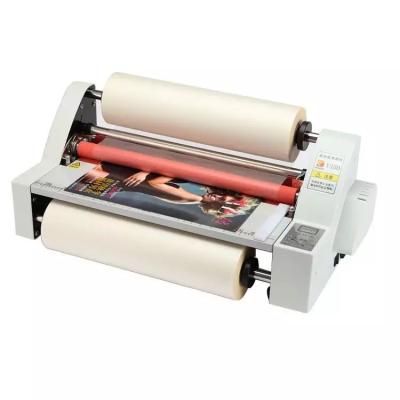 China SONTO Desktop Double Side Hot Laminating Machine V350 Hot Roll Laminating Machine 350MM for sale