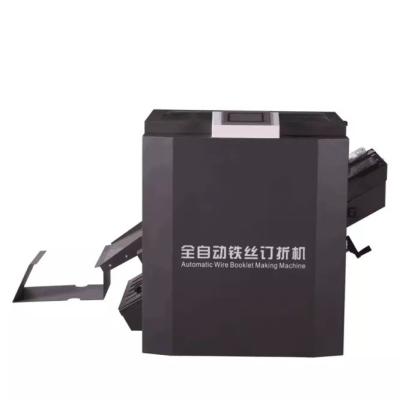 China SONTO JD1710 330*480 Manual Booklet Maker Binding Machine Book Wire Stitching Machine for sale