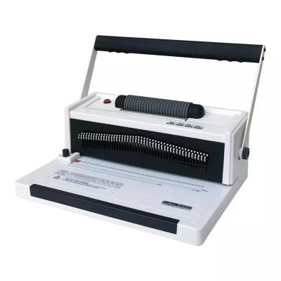 China SONTO (S20A) Mini Binding News A4 Spiral Desktop PVC Size Book Coil Sprial Binding Machine for sale