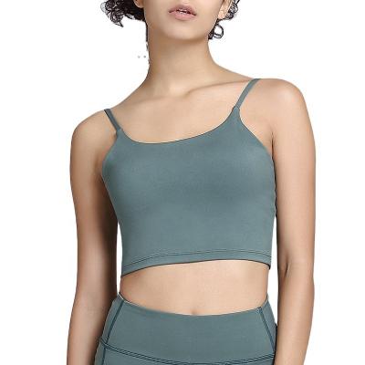 China New breathable beauty back women vest professional sleeve underwear women yoga sports bra for sale