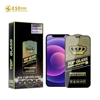 China Mobile Phone Factory Price Anti Static Tempered Glass Screen Protector For Samsung Iphone15 for sale