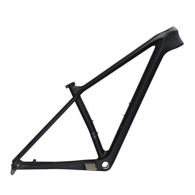 China New Carbon Mountain Bike Frame BSA 29er Carbon MTB Bicycle Frame Size 148x12mm Thrust Mountain Bikes 2021 Full 15/17/19 Inch for sale