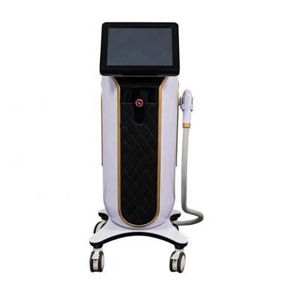 China Permanent pigment removal 808nm diode laser hair removal technology beauty machine with Multi-cooling system for sale