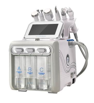 China Exfoliators 6 in 1 Multifunctional Hydra Peel Facial Deep Cleansing Hydra Dermabrasion Diamond Dermabrasion Facial Skin Peeling Machine for sale