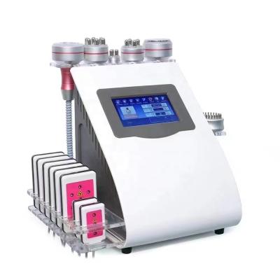 China Weight Loss Safety RF Microcurrent Skin Rejuvenation Vacuum Cavitation Lipo Laser Slimming Beauty Machine for sale