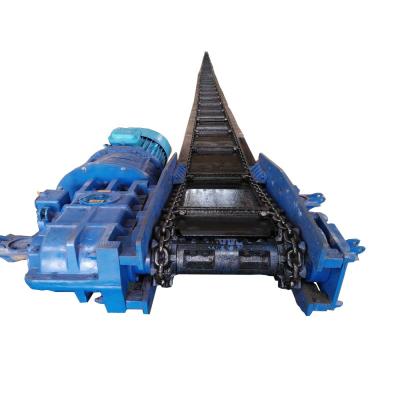 China Coal Mine Embedded Horizontal Scraper Conveyor Scraper Conveyor Factory Chain Conveyor Line Heat Resistant Line for sale